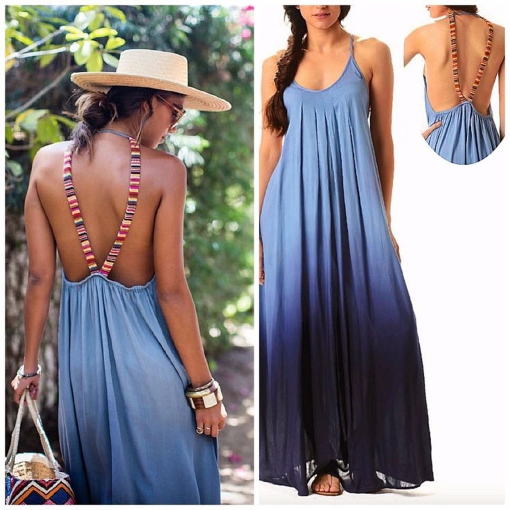 Ombré Maxi Dress
